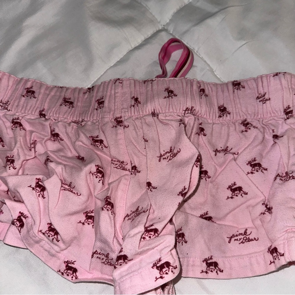 PINK Victoria's Secret Pink deer Print Sleep Shorts - Picture 4 of 5